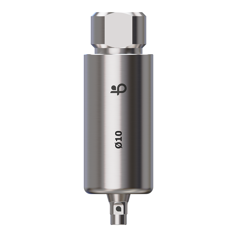 Pre-Milled Blank Compatible with StraumannÂ® Bone Level RC Engaging 10mm