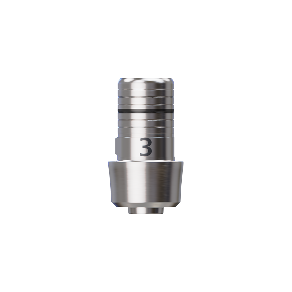 Ti-Base Compatible with ZimVieÂ® TSV 4.5 Non-Engaging GH 3mm P 5.5mm